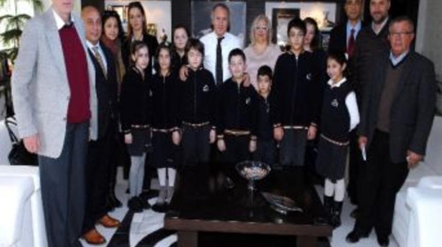 Alara Koleji&rsquo;nden Başkan Evcilmen&rsquo;e Ziyaret