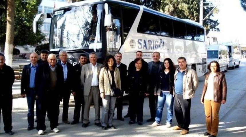 Sarıg&ouml;l&rsquo;den Denizli Tarım Fuarı&rsquo;na İlgi