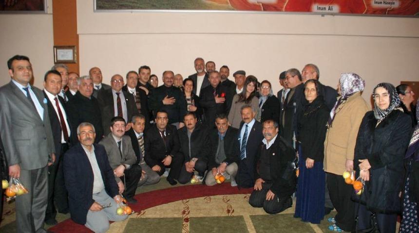 Kaymakam Turan, Cemevinde D&uuml;zenlenen Birlik Cemine Katıldı