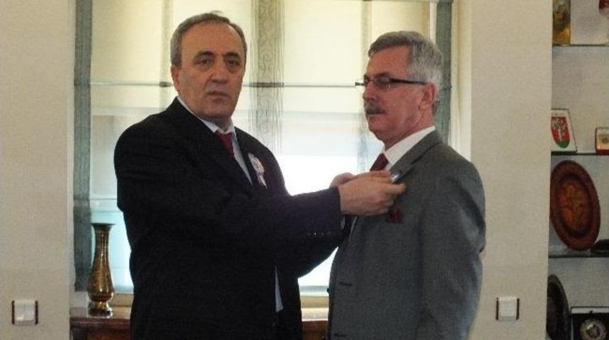 Defterdar Şahin&rsquo;den Başkan &Ccedil;ağlayan&rsquo;a Ziyaret