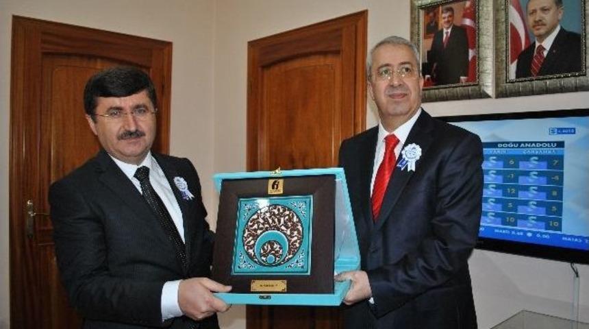 Maliyecilerden Vali &Ouml;z&rsquo;e Ziyaret