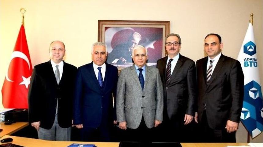 Prof. Dr. Ayberk&rsquo;ten Adana Bt&uuml;&rsquo;ye Ziyaret
