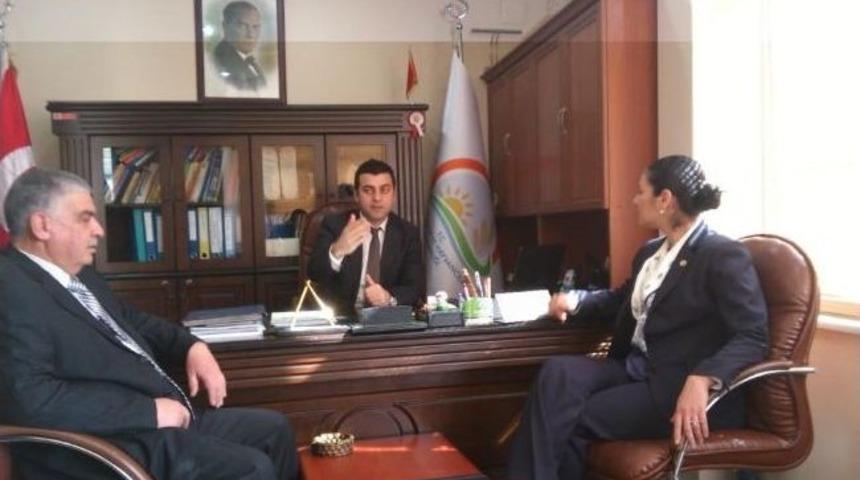 Ak Parti Milletvekili Yemiş&ccedil;i&rsquo;den Laboratuvar M&uuml;d&uuml;rl&uuml;ğ&uuml;ne Ziyaret