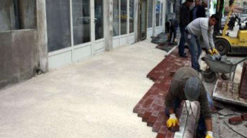 Şerefliko&ccedil;hisar'da Altyapı &Ccedil;alışmaları S&uuml;r&uuml;yor