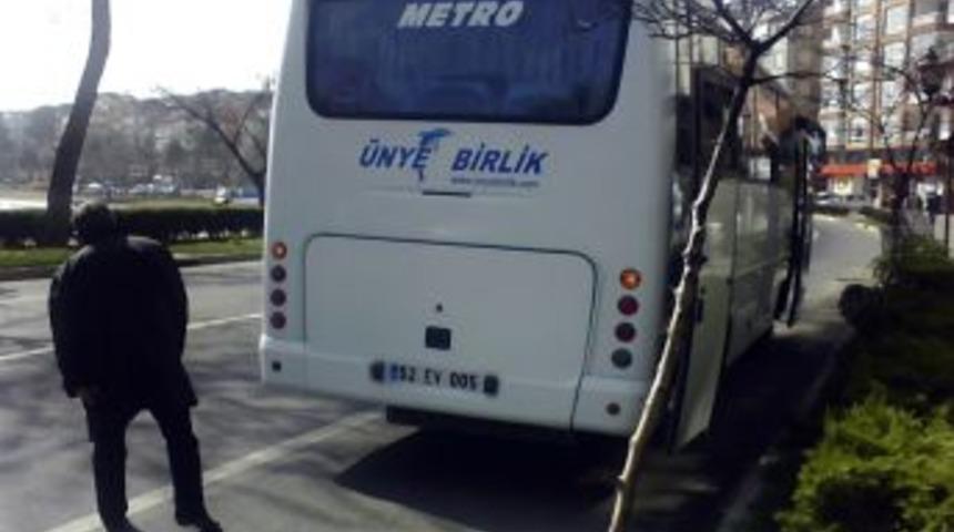 Bagajı A&ccedil;ılan Otob&uuml;sten Mısır &Ccedil;uvalları Savruldu