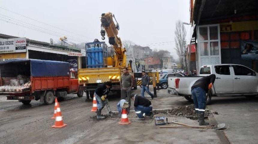 Kdz. Ereğli Kış Sanayi Sitesinde Alt Yapı &Ccedil;alışması