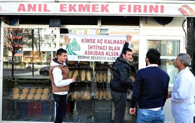 Askıda Ekmek Projesi Giderek Büyüyor