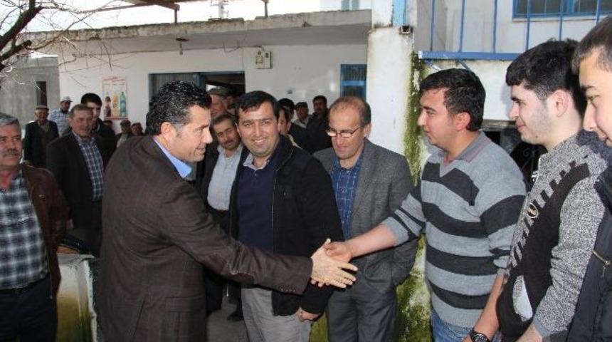 Başkan Kocadon, K&ouml;y Ziyaretlerine Devam Ediyor