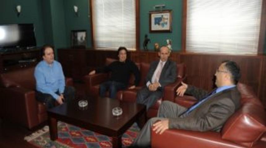 Vali'den Turgut'a 'tebrik' Ziyareti