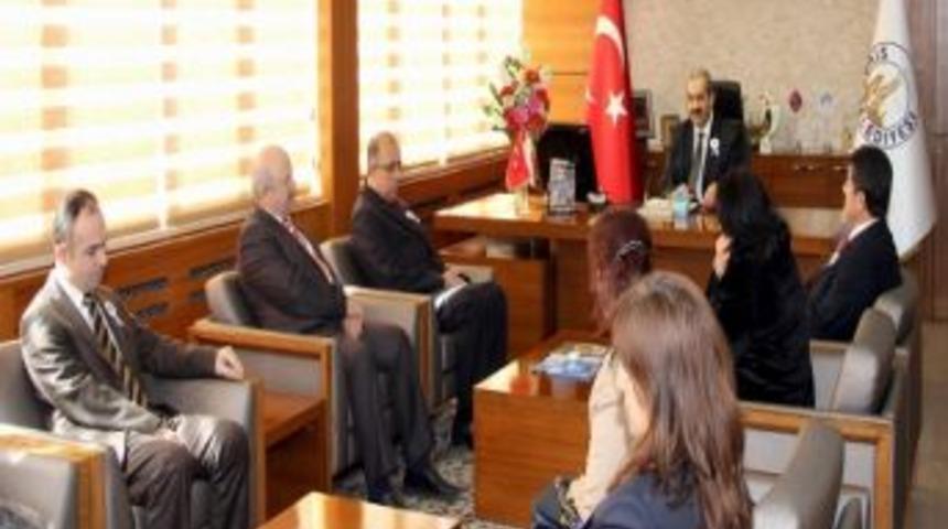 Sivas Deftardarı&rsquo;ndan Başkan &Uuml;rg&uuml;p&rsquo;e Ziyaret