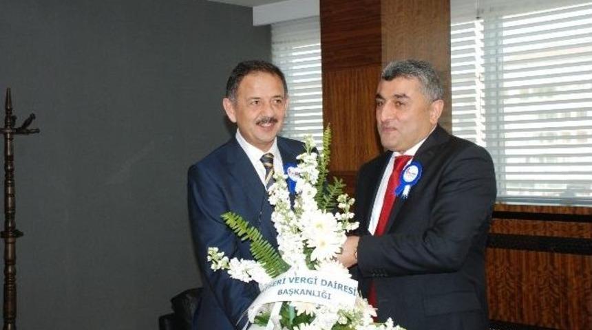 Başkan &Ouml;zhaseki'ye Vergi Haftası Ziyareti