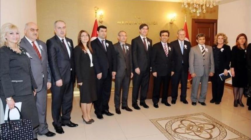 Vergi Dairesi Başkanı Serdar Aksoy'dan Vali G&uuml;zeloğlu'na Ziyaret