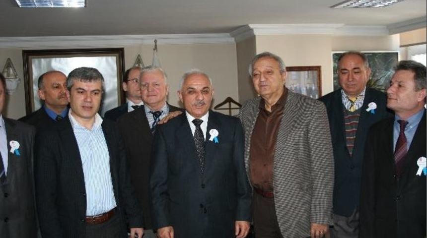 Devrek Vergi Dairesi Personelinden Başkan Semerci&rsquo;ye Ziyaret