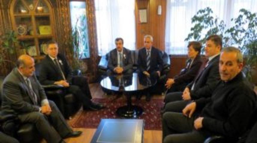 Vergi Dairesi Başkanı &Ouml;zkan'dan Tso'ya Ziyaret