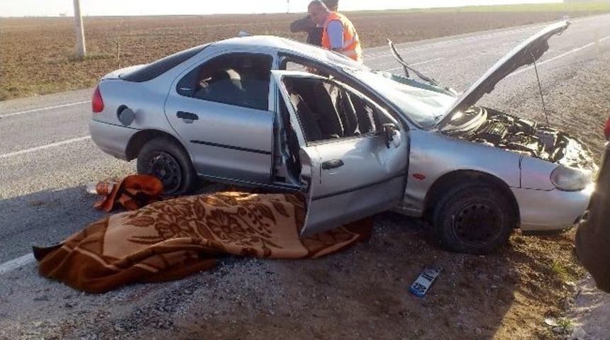 Aksaray&rsquo;da Otomobil Takla Attı: 1 &Ouml;l&uuml;, 4 Yaralı