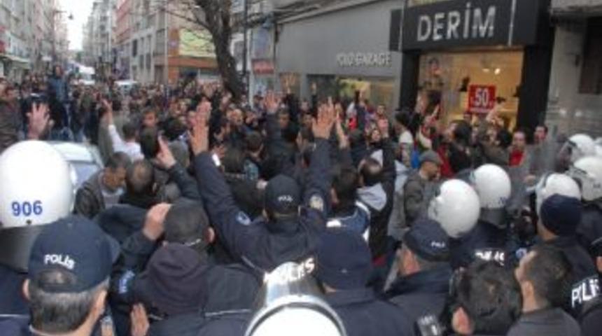 Samsun&rsquo;daki Eyleme Katılanlar G&ouml;zaltına Alınmaya Başlandı