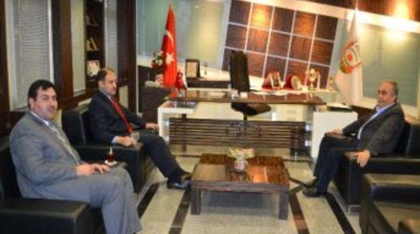 Milletvekili G&uuml;rpınar, Başkan Fakıbaba'yı Ziyaret Etti