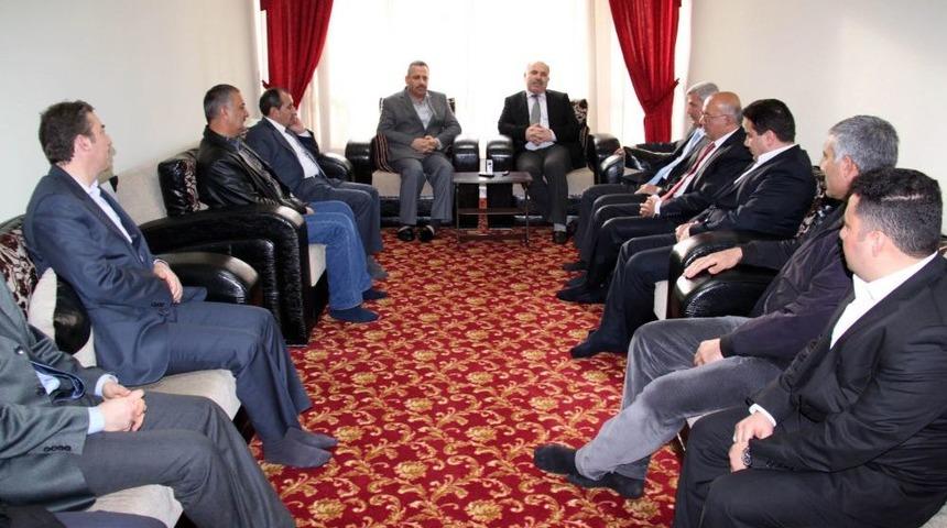 Başkan &Ccedil;elik, POLİAD'ı Ziyaret Etti