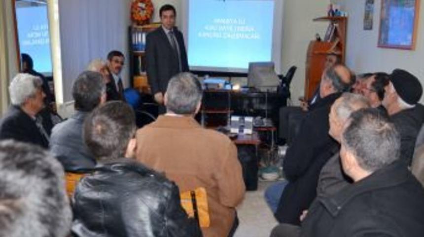 Suluovalı Çiftçilere Mera Eğitimi Verildi
