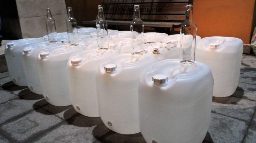 Bağcılar&rsquo;da Sahte I&ccedil;ki Operasyonu