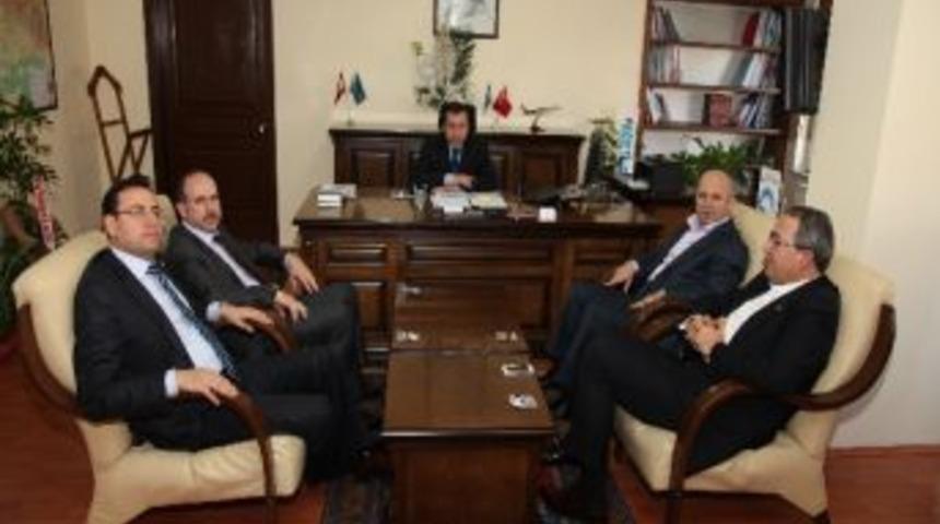 Ak Parti Milletvekilleri Ve Belediye Başkanı &Uuml;nver&rsquo;den Yıldız&rsquo;a Ziyaret