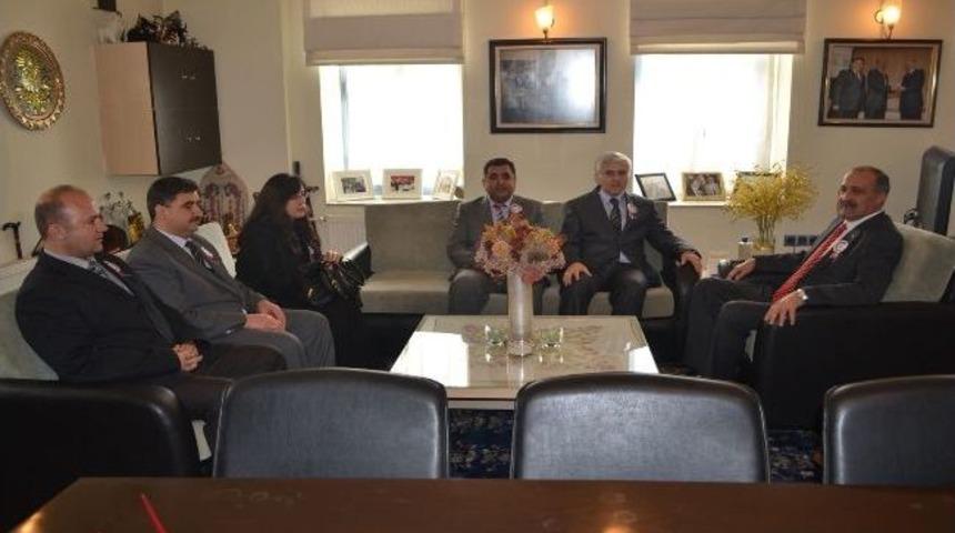 Başkan Aşkın&rsquo;a Vergi Haftası Ziyareti