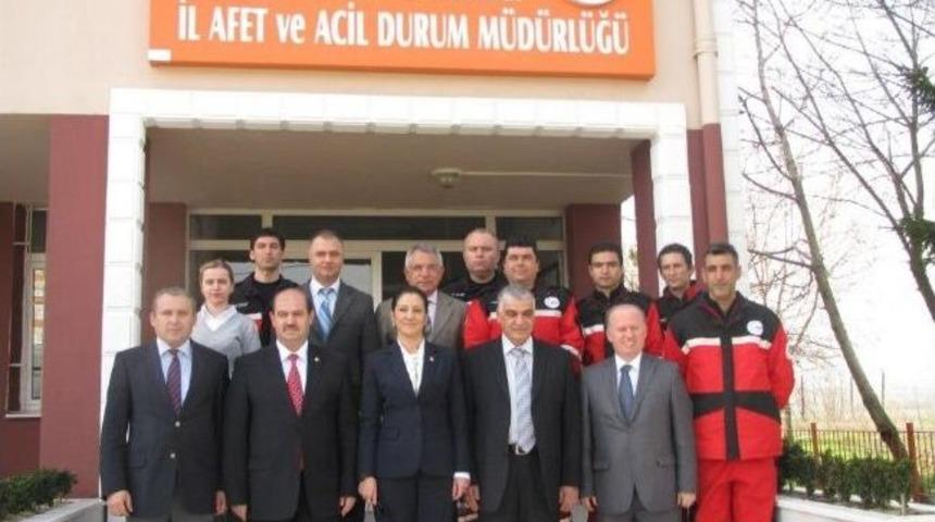 Milletvekili Yemiş&ccedil;i&rsquo;de Afad&rsquo;a Ziyaret