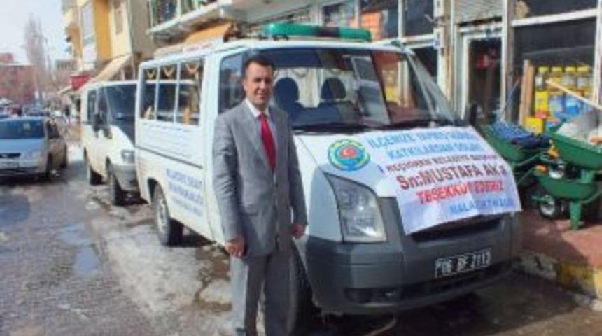 Malazgirt&rsquo;e Cenaze Aracı Hibe Edildi