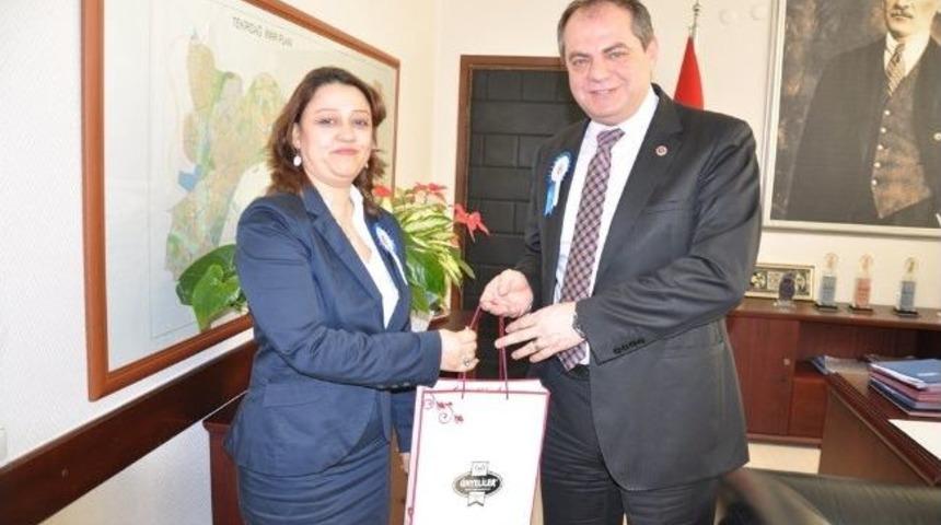 Vergi Dairesi Başkanı Karayel&rsquo;den Başkan Dalgı&ccedil;&rsquo;a Ziyaret