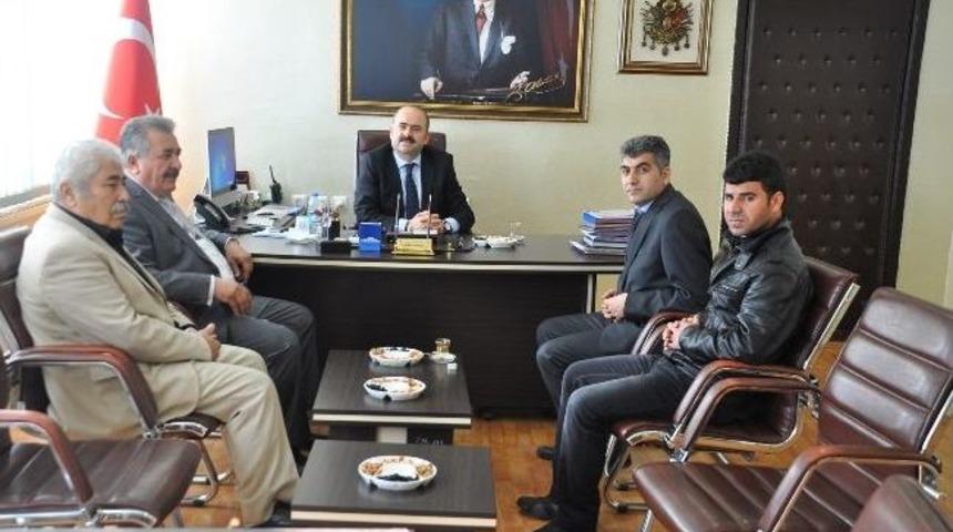 Bdp Siirt İl Y&ouml;netiminden Vali Aydın'a Ziyaret