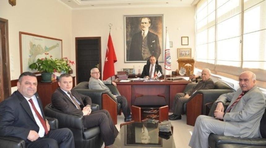 Anadolu Lisesi Y&ouml;netiminden Belediye Ziyaret