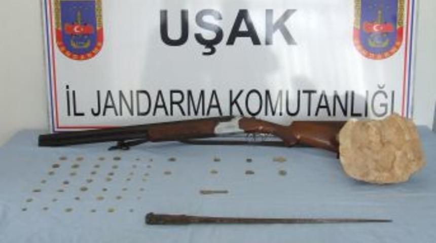 Uşak'ta Tarihi Eser Operasyonu