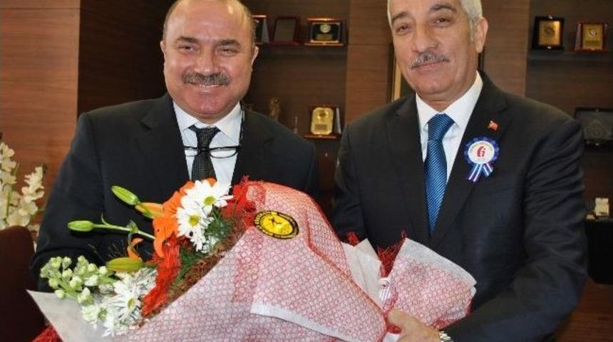 Aydın Vergi Dairesi&rsquo;nden Ayto&rsquo;ya Ziyaret