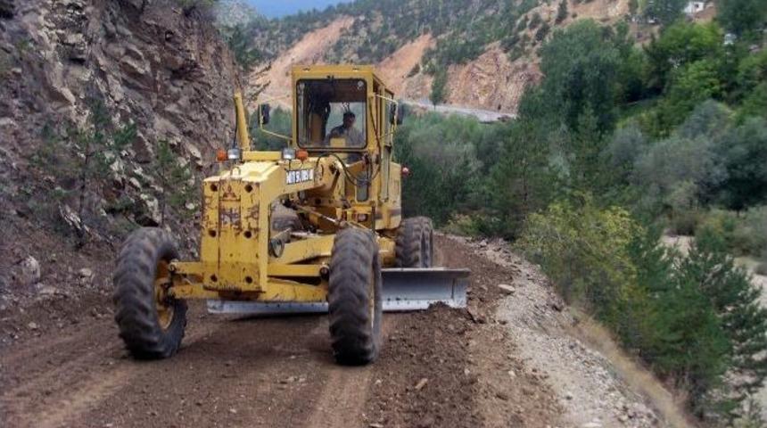 G&uuml;m&uuml;şhane İl &Ouml;zel İdaresinin Yol &Ccedil;alışmaları