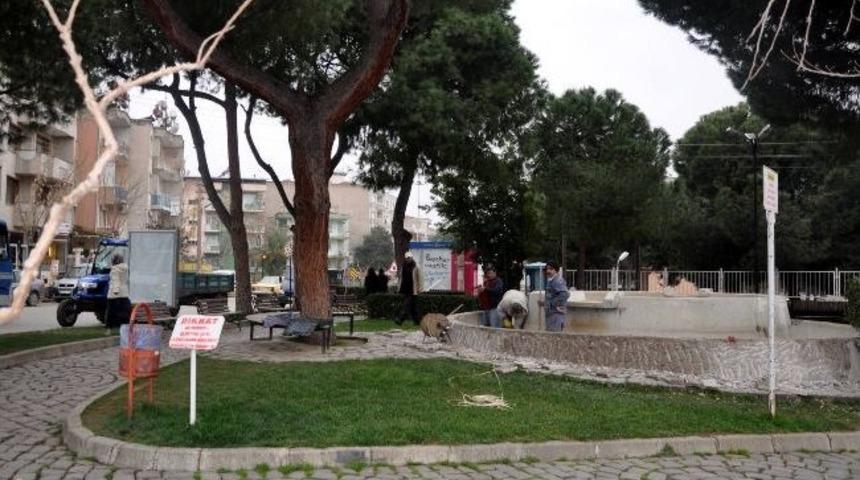 Esin Kurmalı Parkı Yenileniyor