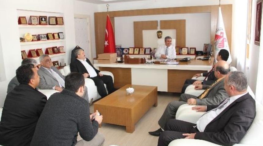 Doğal Gaz Ve Sıhhi Tesisat&ccedil;ılar Odası&rsquo;ndan Ziyaret