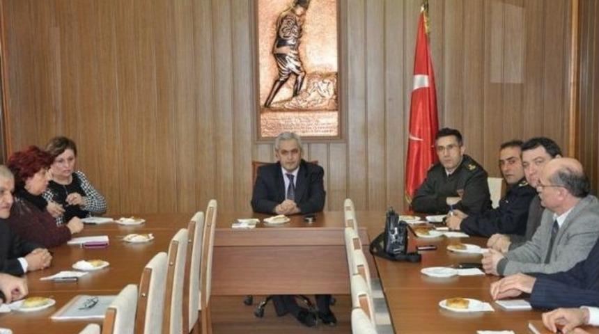 İdare Şube Y&ouml;neticileri Şubat Ayı Toplantısı Yapıldı