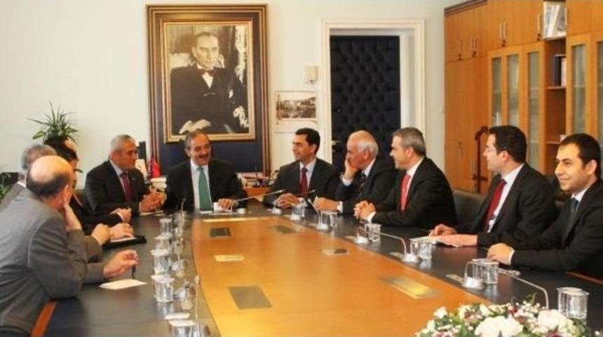 Kktc Heyeti, Tekelioğlu'nu Ziyaret Etti