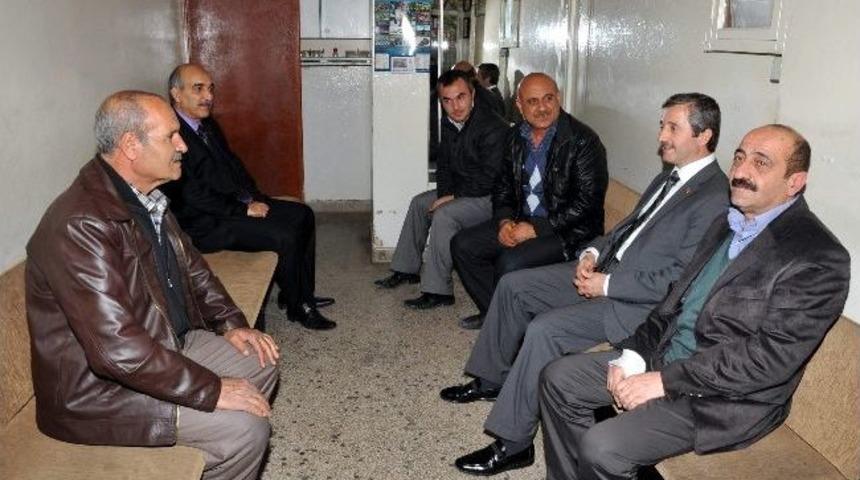 Başkan Tahmazoğlu Taksicileri Ziyaret Etti