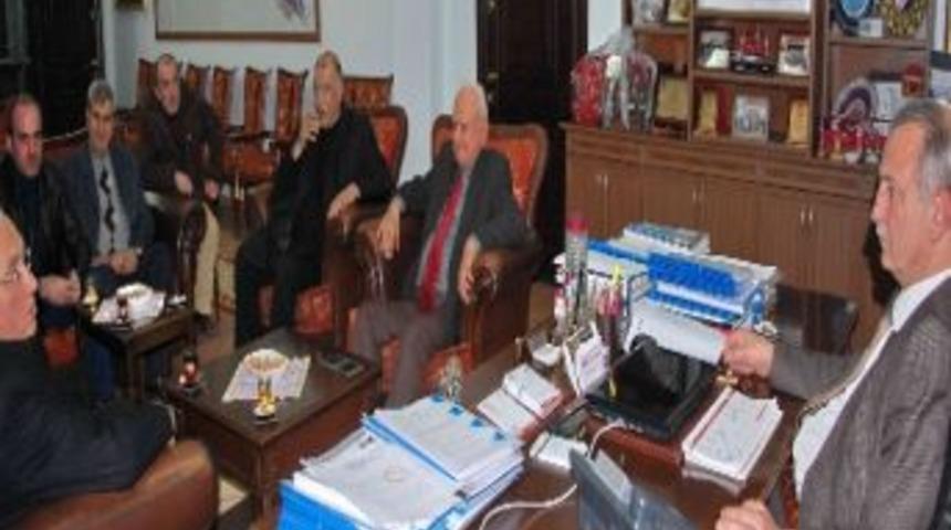 K&uuml;tahya Gazeteciler Cemiyeti'nden Başkan Karahan&rsquo;a Ziyaret