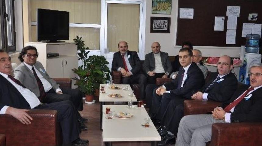 Vergi Dairesi Başkanı Bayar&rsquo;dan, Baro Başkanı Ertem&rsquo;e Ziyaret