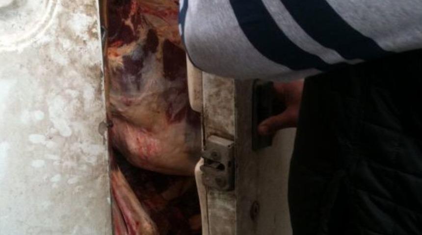 &Ccedil;orum'da 3 Ton 300 Kilogram Sağlıksız Et Yakalandı