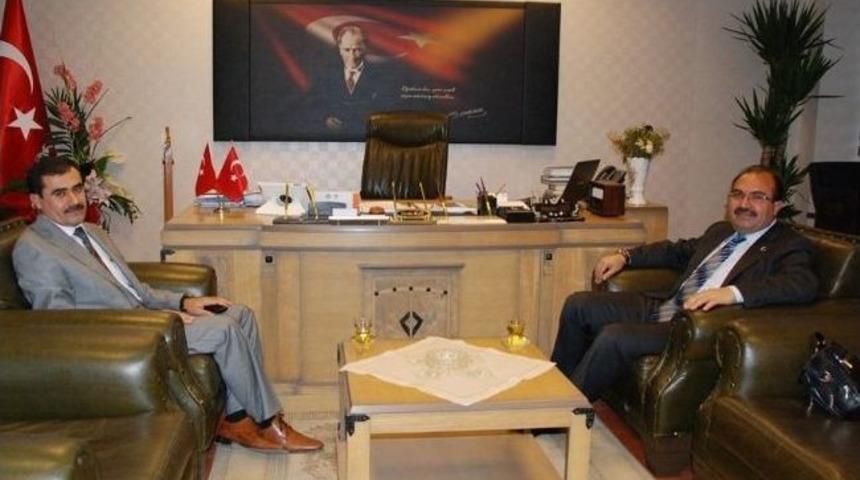 Rekt&ouml;r Aslan, İlci'yi Ziyaret Etti