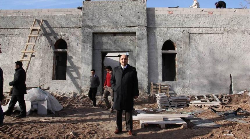 Hacılar Hanı Inşaatı Tamamlanıyor