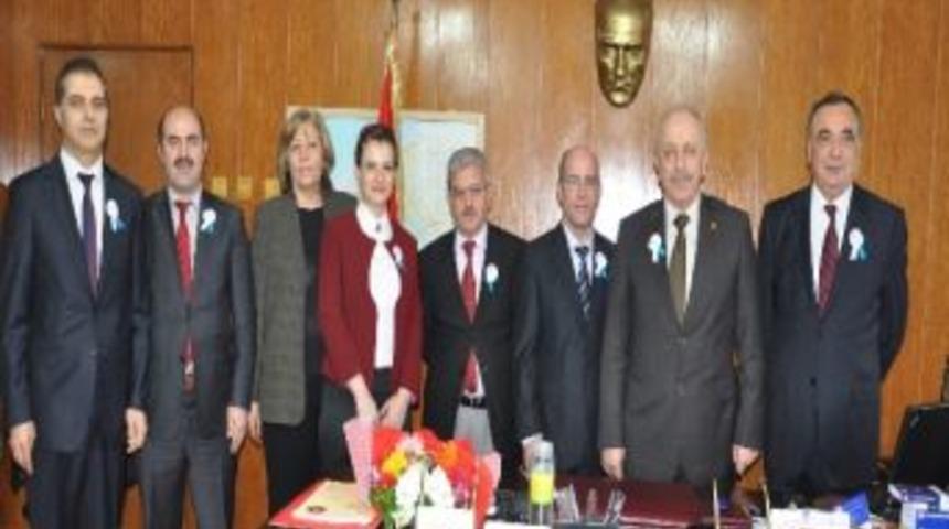 Zonguldak Vergi Dairesi Başkanı Bayar&rsquo;dan, Cumhuriyet Başsavcısı &Ouml;zbakır&rsquo;a Ziyaret