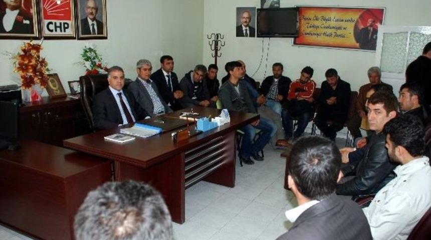 İş&ccedil;ilerden Chp'ye Teşekk&uuml;r Ziyareti