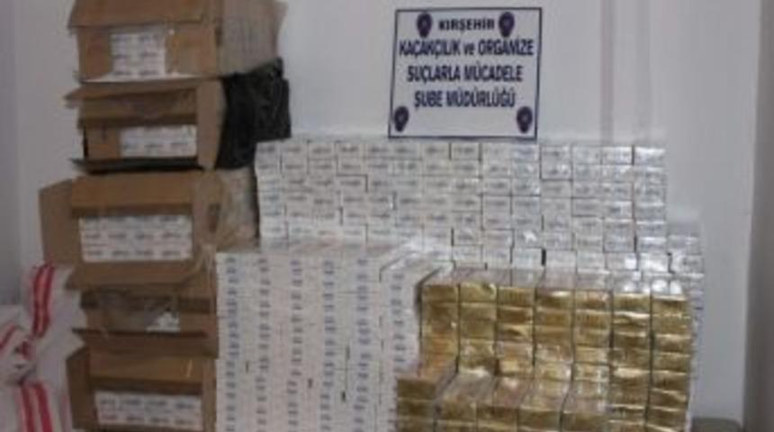 Kırşehir&rsquo;de Ka&ccedil;ak Sigara Operasyonu