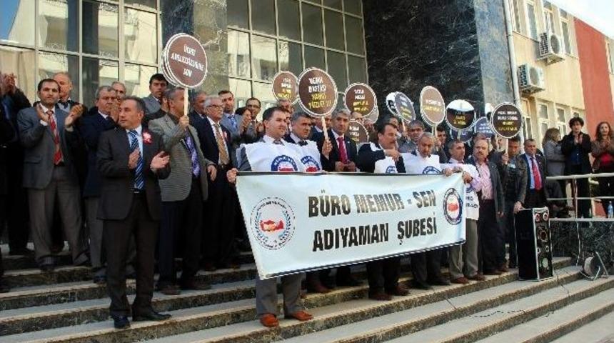 Büro Memur-sen,'den Mesai Saatleri Protestosu