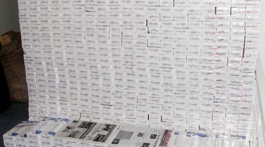 Gaziantep'te Ka&ccedil;ak Sigara Operasyonu: 6 G&ouml;zaltı