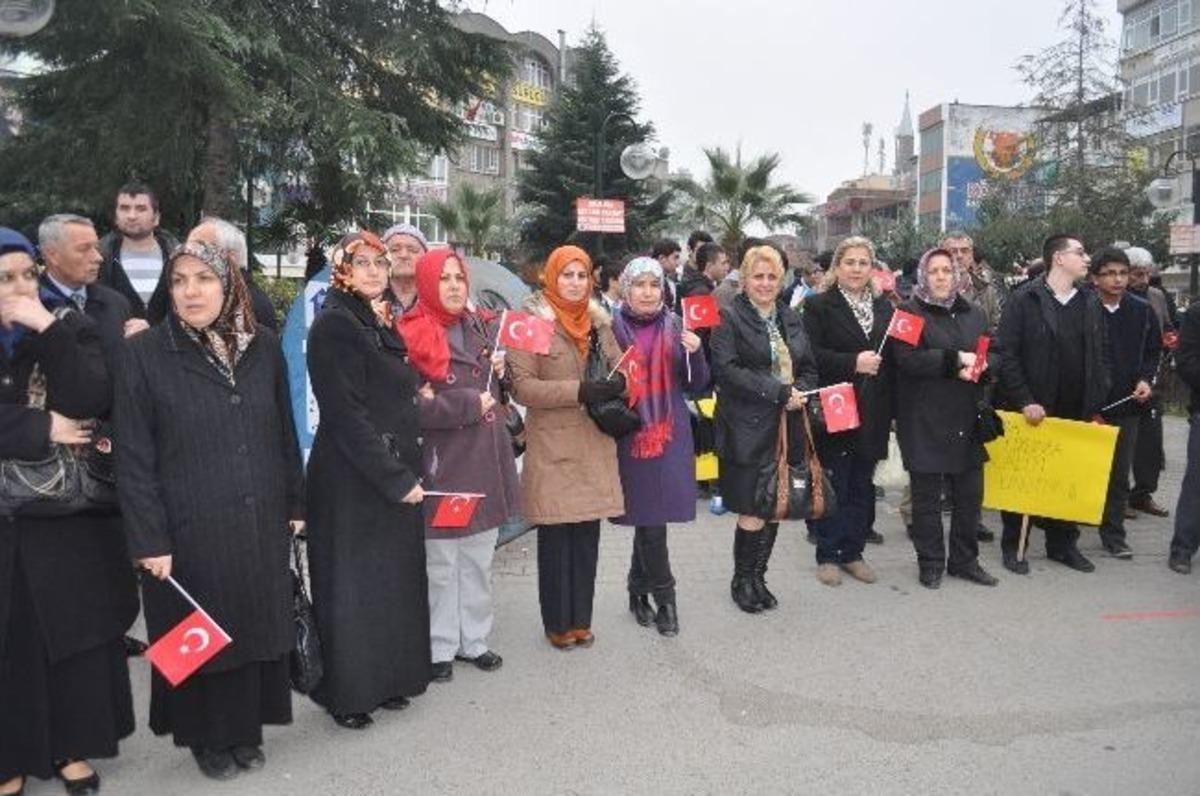 Bafra &Uuml;lk&uuml; Ocakları &lsquo;hocalı Katliamı&rsquo;nı Protesto Etti